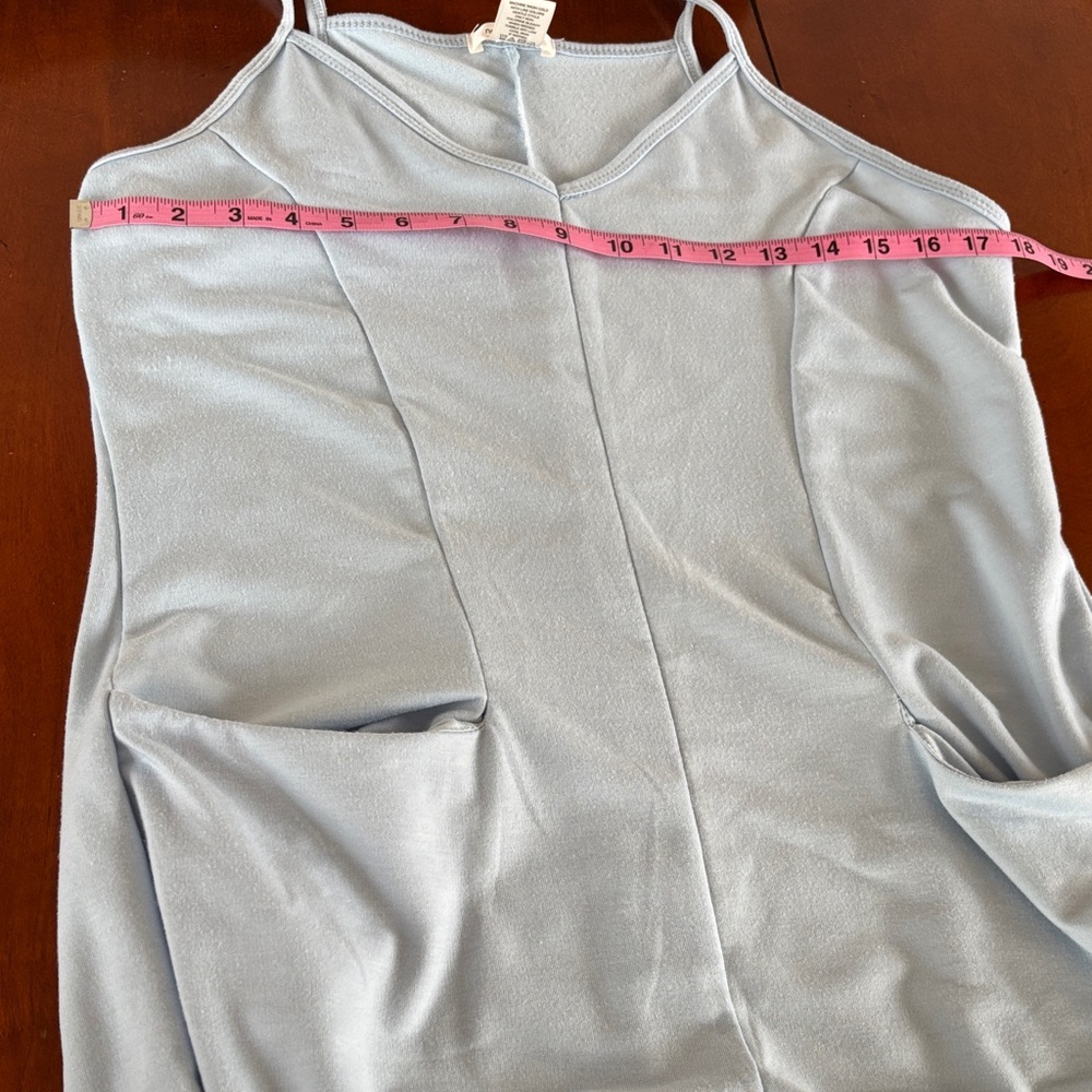 No Comment Comfy Sky Blue Women's Jumpsuit - Picture 7 of 13